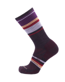 Point6 Stripe Block Light Crew Socks