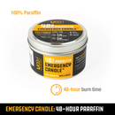 UCO 48hr Paraffin Emergency Candle