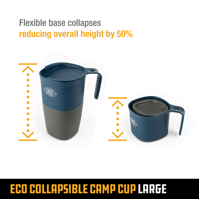 UCO Large Collapsible Camp Cup - Blue