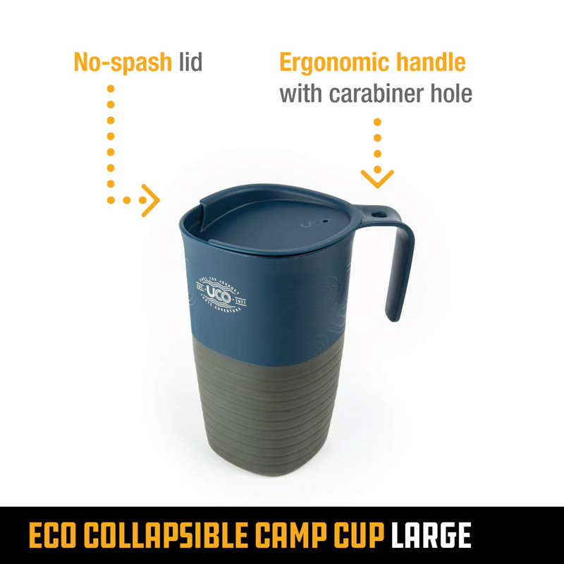 UCO Large Collapsible Camp Cup - Blue