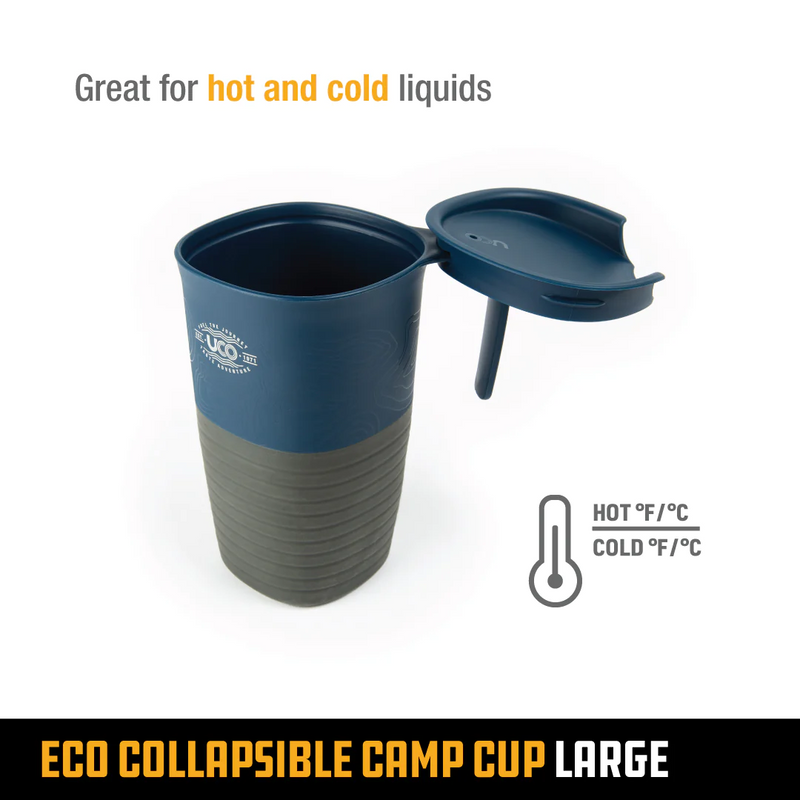 UCO Large Collapsible Camp Cup - Blue