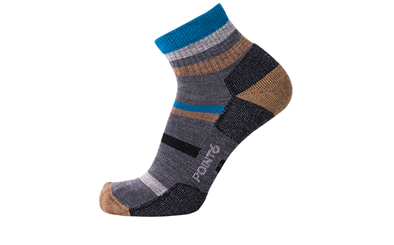 Point6 Merino Hiking Mixed Stripe Light Mini Crew Socks