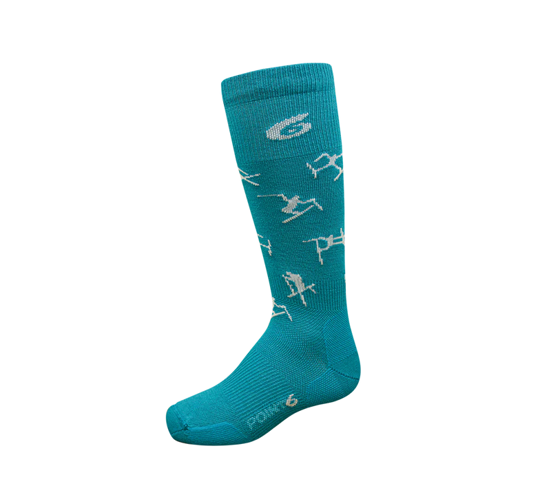 Point6 Merino Kids Rad Ultra Light OTC Ski/Snowboard Socks