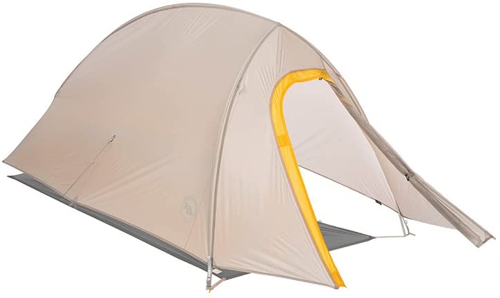 Big Agnes Fly Creek HV UL Tent, 1 Person, Ash/Yellow