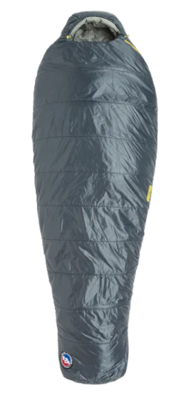 Big Agnes Anthracite 30 -1c Synthetic-Fill Sleeping Bag
