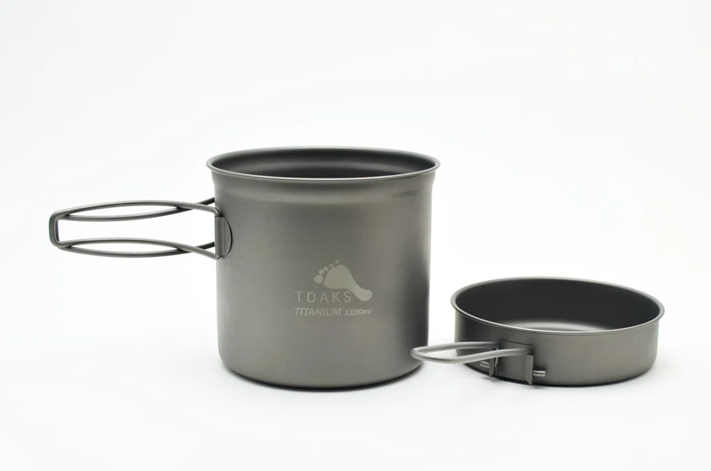 Toaks Titanium 1100ml Pot with Pan