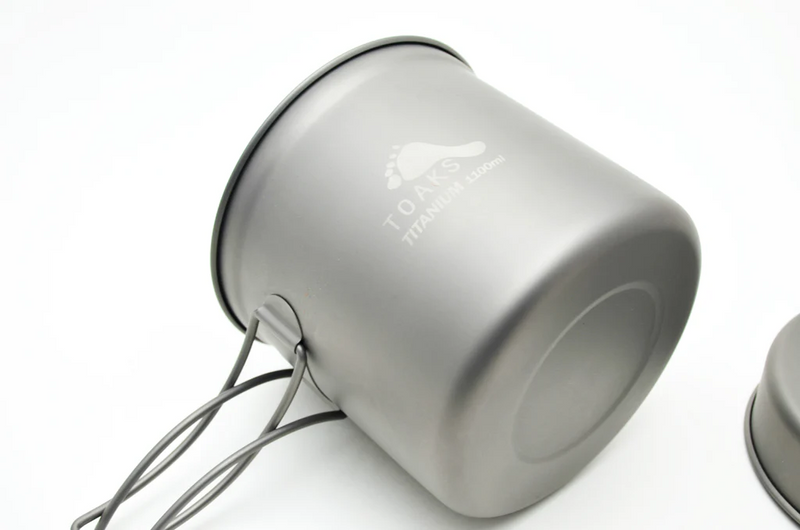 Toaks Titanium 1100ml Pot with Pan