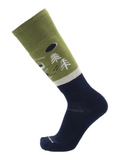 Point6 Merino Moose Tracks Light OTC Socks