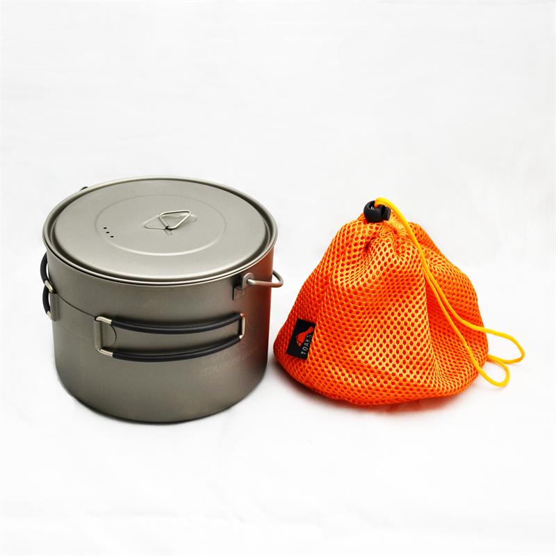 Toaks Titanium 1600ml Pot with Bail Handle