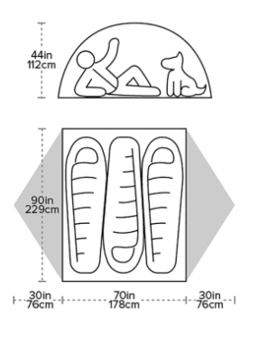 Big Agnes Blacktail 3 Tent