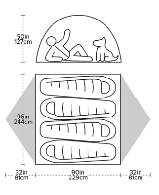 Big Agnes Blacktail 4 Tent