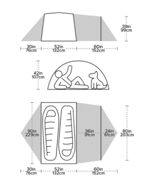 Big Agnes Blacktail Hotel 2 Tent