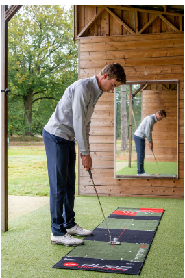 Pure 2 Improve - Golf Putting Mat 65cm x 3M