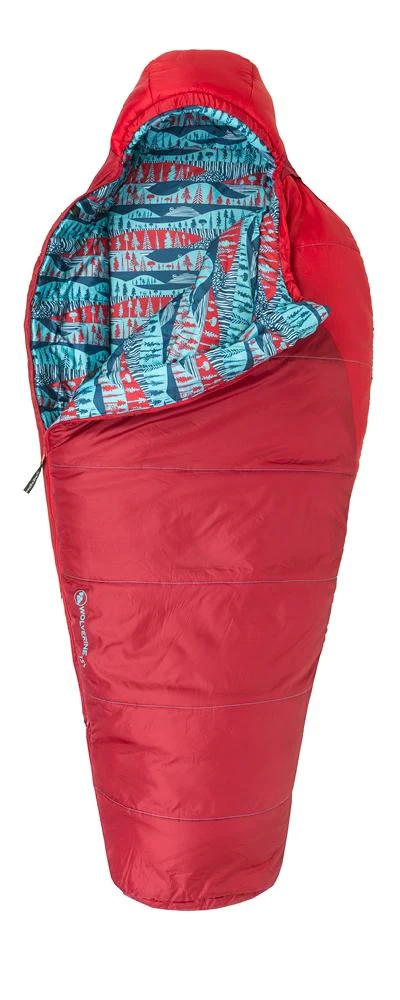 Big Agnes Wolverine 15 Kids Synthetic Sleeping Bag