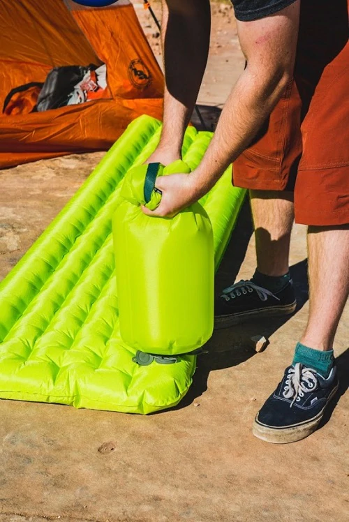 Big Agnes Pumphouse Ultra Dry Sack Mat Pump - Lime