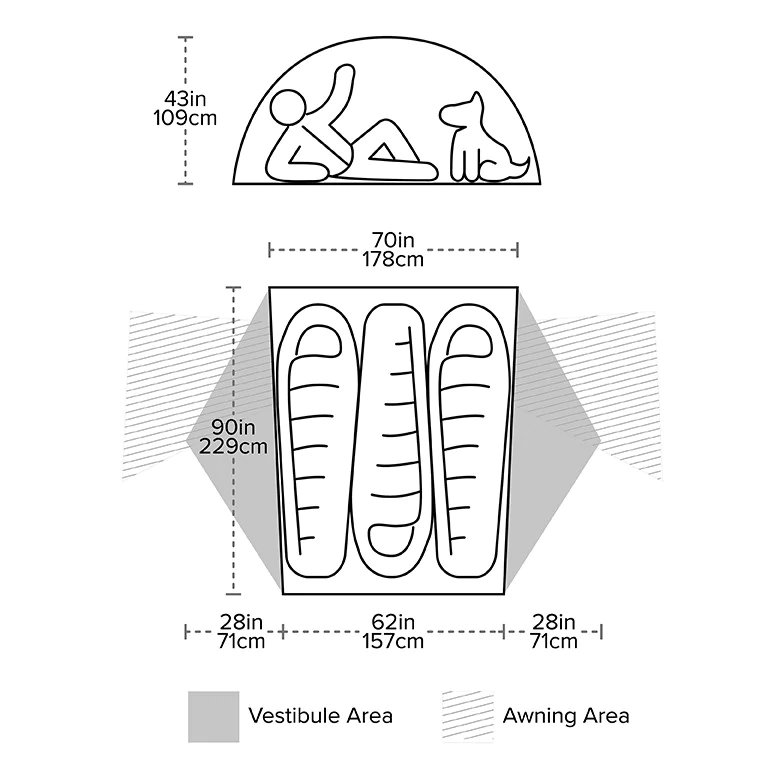 Big Agnes Copper Spur HV UL3 Bikepack