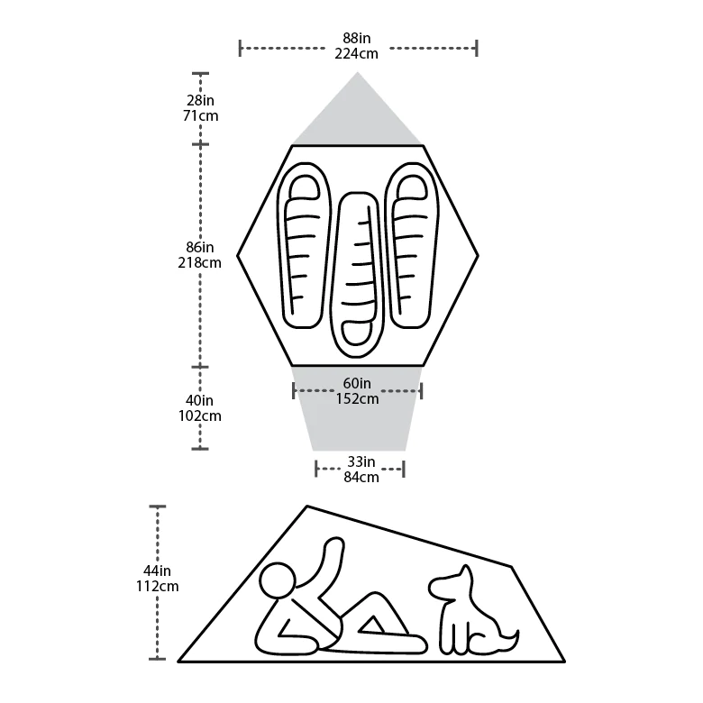 Big Agnes Battle Mountain 3 Tent