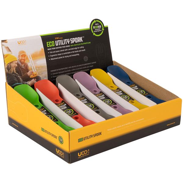 UCO ECO Utility Spork 60pc Display