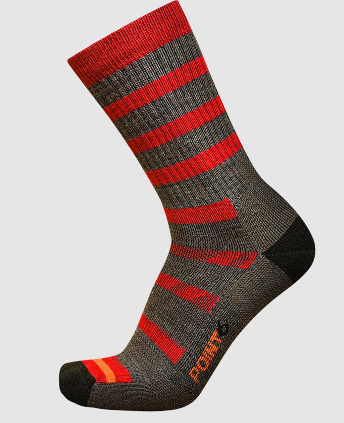 Point6 Merino Firecracker Extra Light Crew Socks