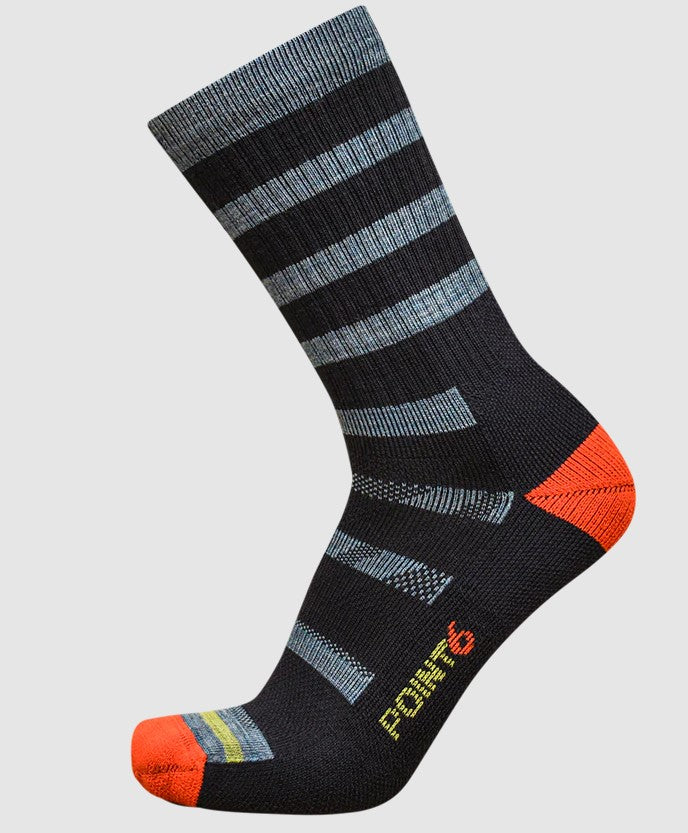 Point6 Merino Firecracker Extra Light Crew Socks