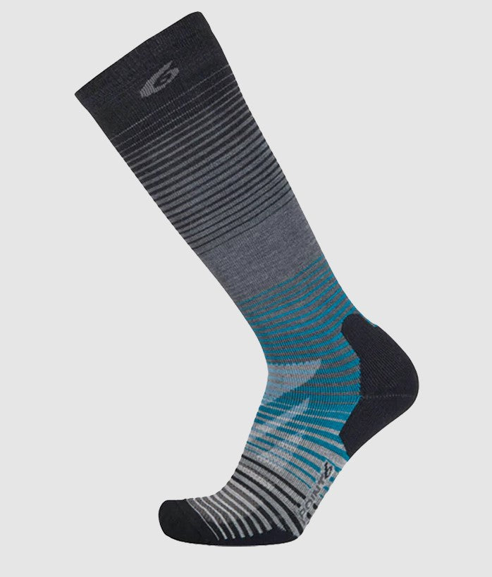 Point6 Merino Merge Light OTC Ski Socks Black Medium