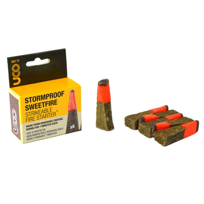 UCO Sweetfire Tinder Match Points - 8 Pack