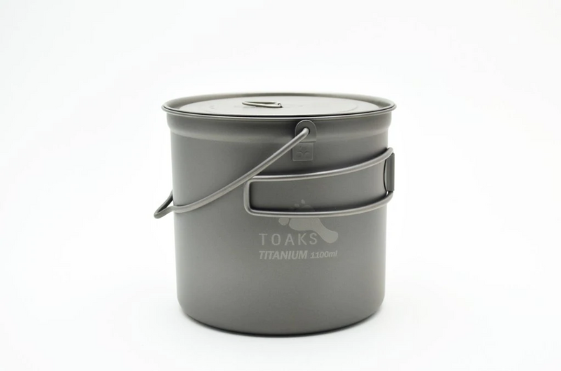 Toaks Titanium 1100ml Pot With Bail Handle