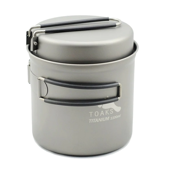 Toaks Titanium 1100ml Pot with Pan