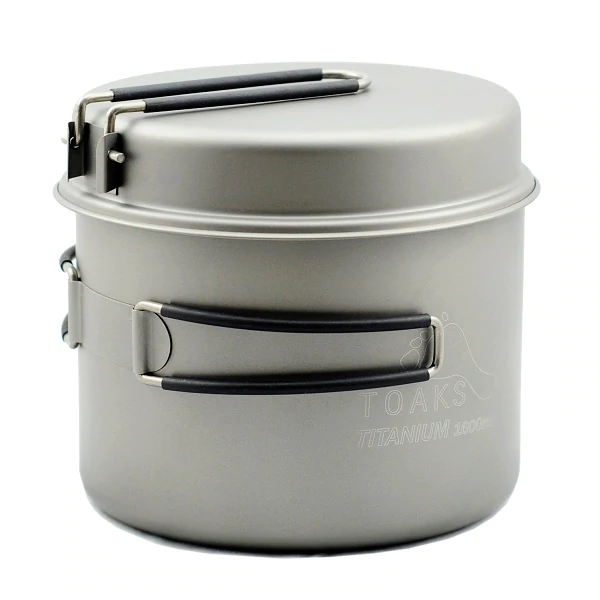 Toaks Titanium 1600ml Pot with Pan